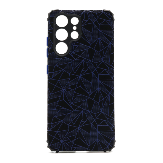 Futrola Elegant Mosaic za Samsung G998F Galaxy S21 Ultra plava