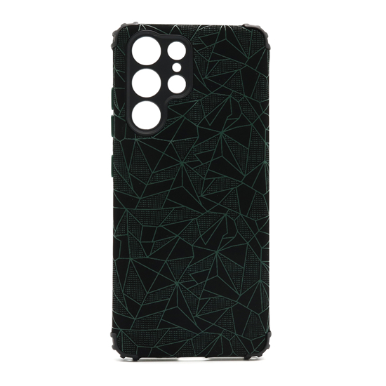 Futrola Elegant Mosaic za Samsung G998F Galaxy S21 Ultra zelena