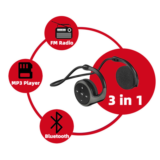 Slušalice Bluetooth A-23 TWS Sports crne