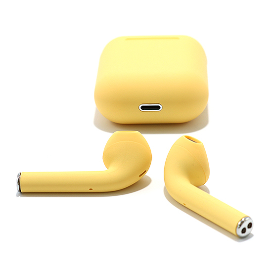 Slušalice Bluetooth Airpods InPods 12 žute
