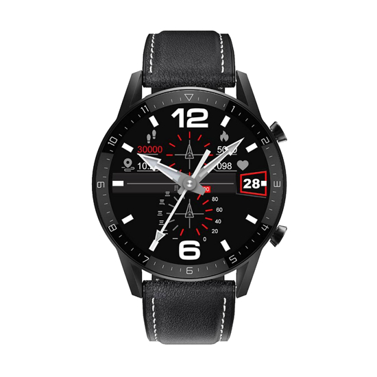 Smart Watch DT92 crni (kožna narukvica)