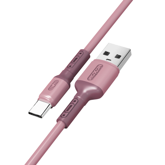 USB data kabal MOXOM MX-CB53 TYPE-C roze
