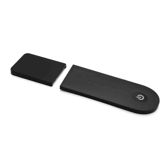 Zaštita dashboard panela plastična za električni trotinet Xiaomi M365