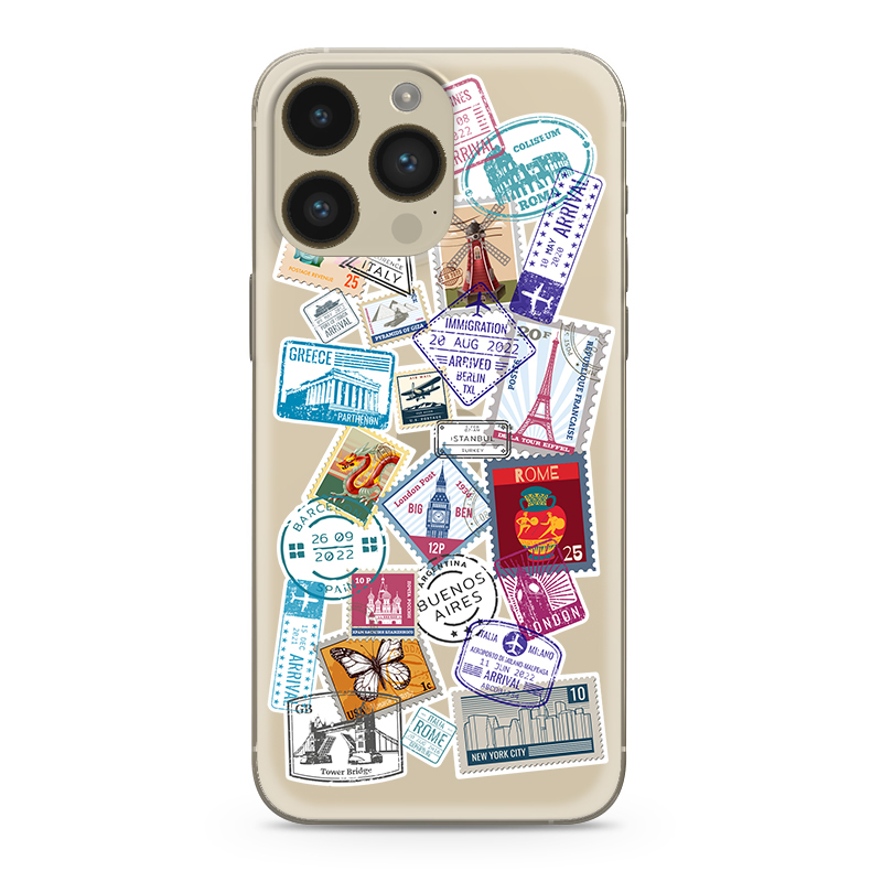 Futrola ULTRA TANKI PRINT CLEAR za iPhone 14 Pro Max (6.7) ND0261
