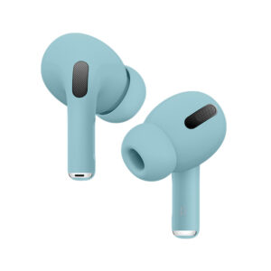 Slušalice Bluetooth Airpods Pro svijetlo plave
