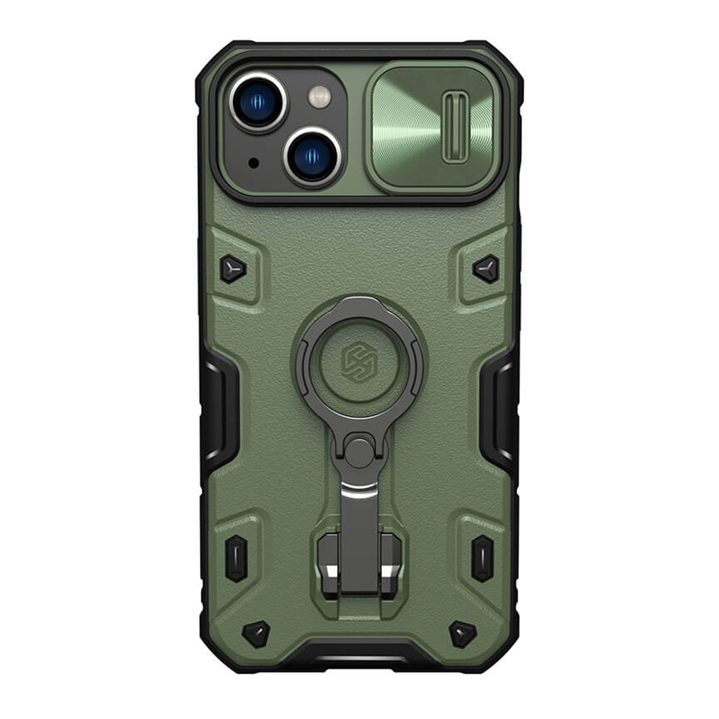 Futrola Nillkin Cam Shield Armor Pro za iPhone 14 Plus (6.7) zelena
