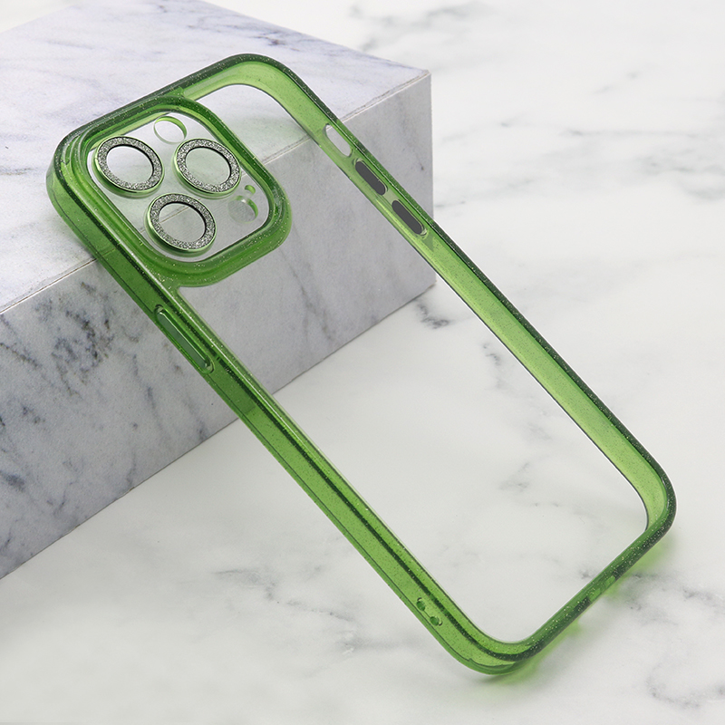 Futrola DIAMOND LENS za iPhone 14 Pro Max (6.7) zelena