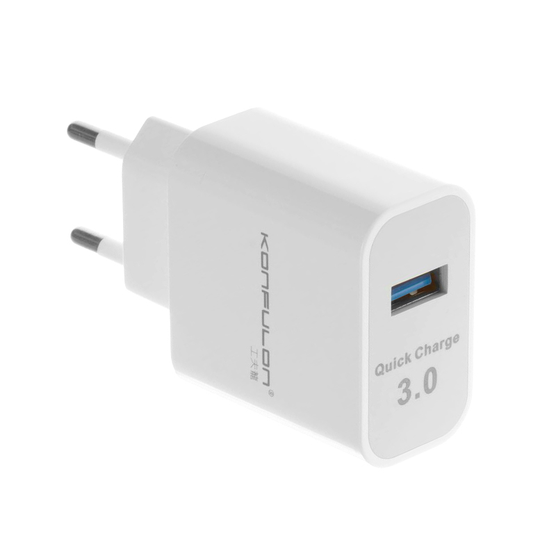 Kućni punjač KONFULON C27 2.1A micro USB bijeli