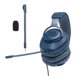 Slušalice JBL Quantum 100 Wired Over-Ear Gaming plave Full ORG (QUANTUM100-BL)