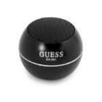 Zvučnik GUESS Bluetooth Aluminium Mini crni Full ORG (GUWSALGEK)